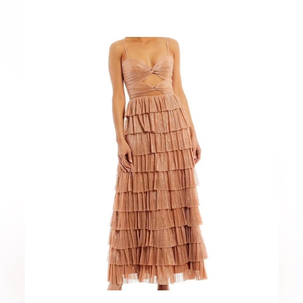 Gianni Bini cutout formal dress